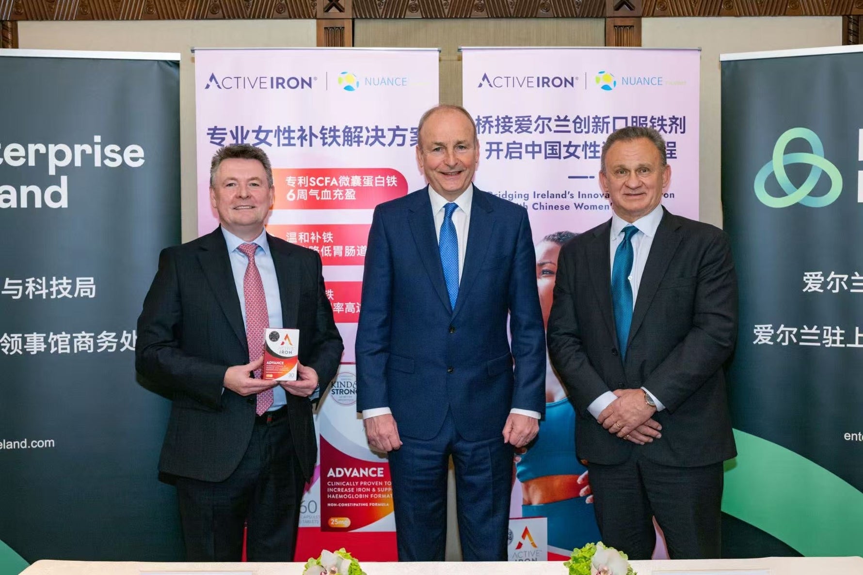 Solvotrin Therapeutics & Nuance Pharma Partner to Launch Ireland’s #1 Iron Brand, Active Iron, in China