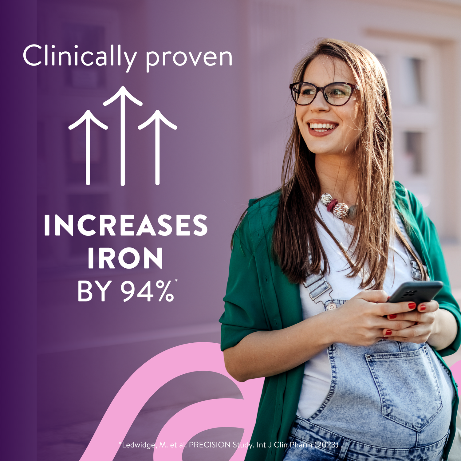 Active Iron Pregnancy | Iron + Time-Release Multivitamin Specially Formulated for Pregnancy | 30 Iron Capsules (25mg) + 30 Multivitamin Tablets | 30 Day Supply