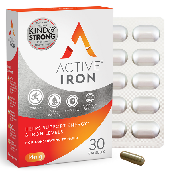 Active Iron | 14mg | 30 Capsule Pack