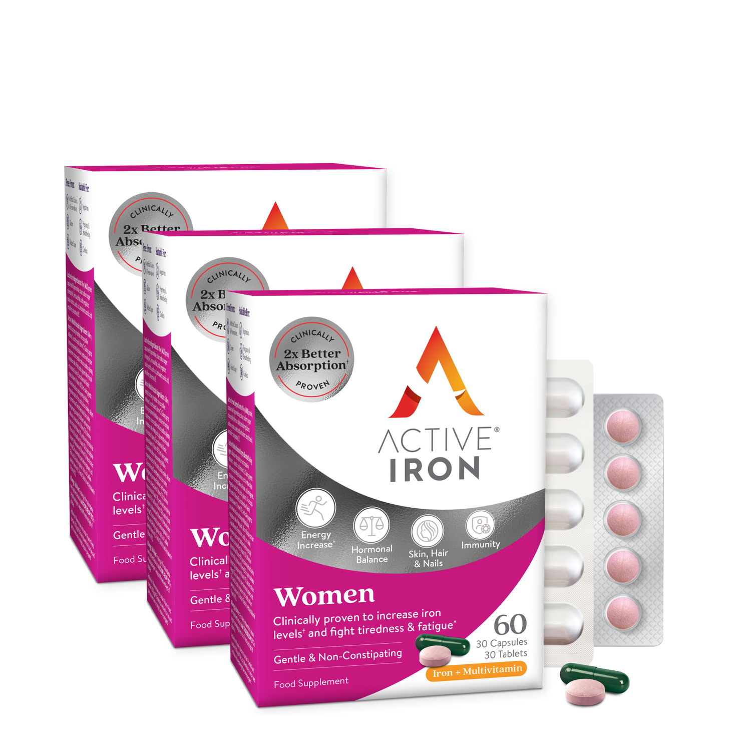 Active Iron Women | Triple Pack | 90 Day Supply