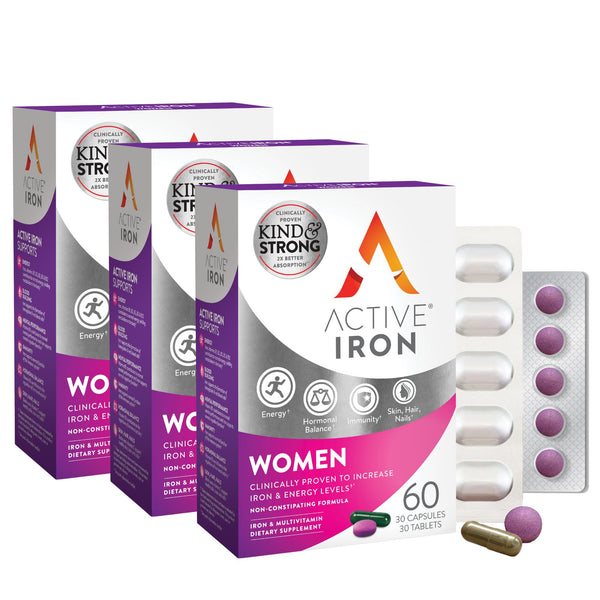 Active Iron Women | Triple Pack | 90 Day Supply