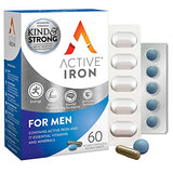 Active Iron Men With Active Multivitamin | 30 Iron Capsules and 30 Active Multivitamins